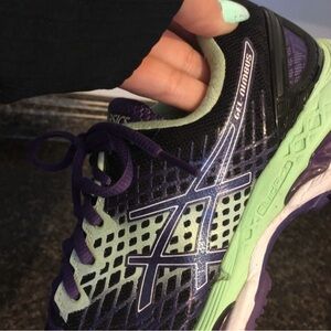 ASICS Gel Nimbus Glitter Pastel Mesh Sneakers